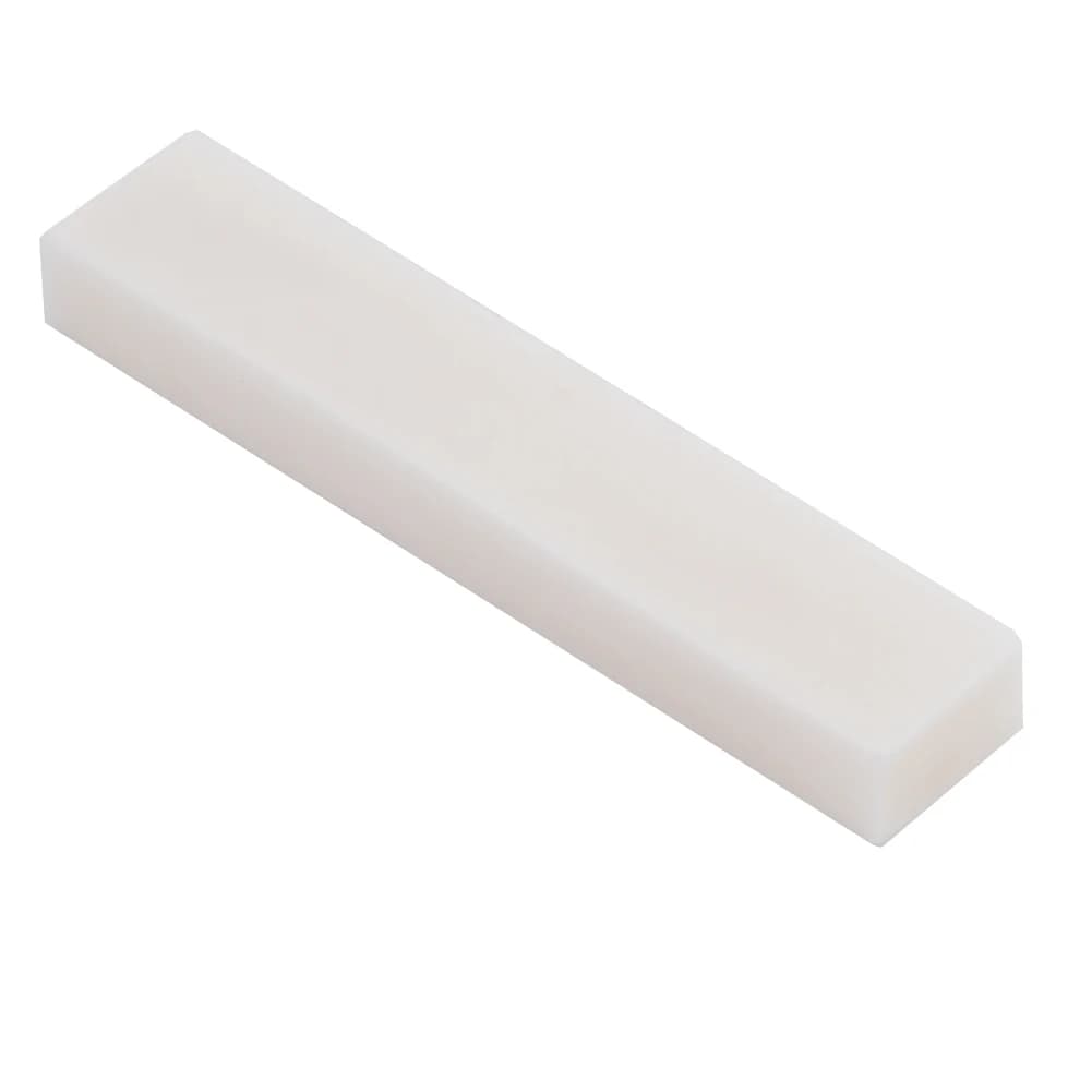 1pc strumento a corda dado per chitarra vuoto di alta qualità Buffalo Bone Banjo mandolino Ukulele fai da te bue Bone Bridge sella cuscino superiore