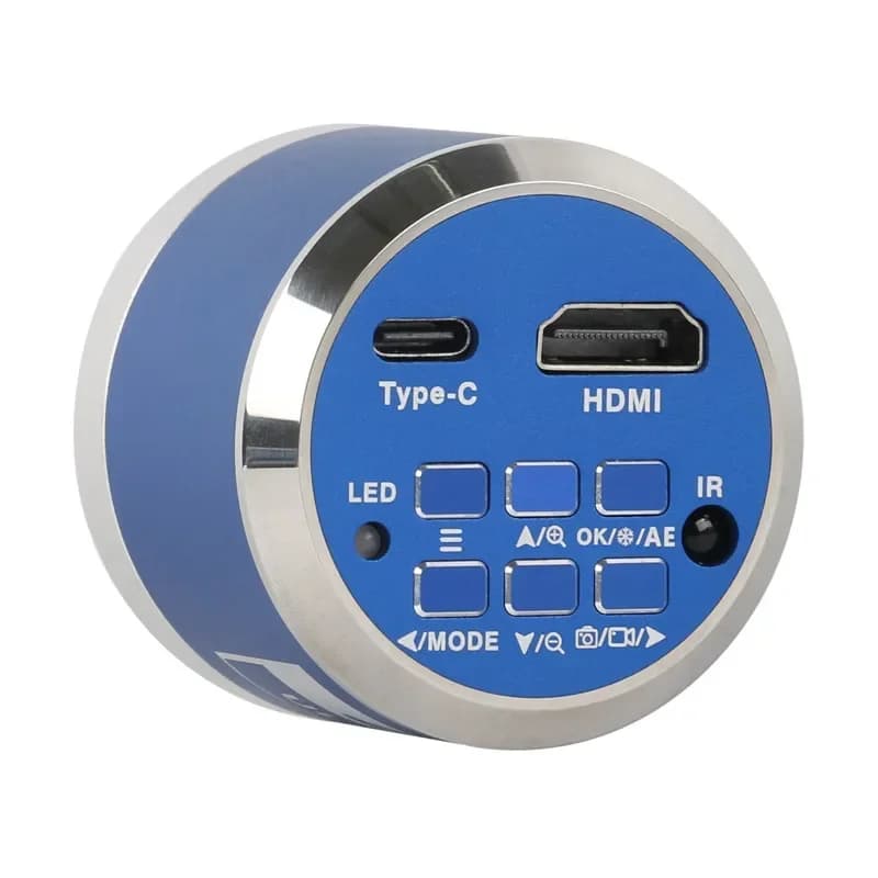 UHD 8.3MP 4K 1080P HDMI Tipo-c PC Industriale Elettronico Digitale MINI C Mount Microscopio Fotocamera TF Videoregistratore Per PCB Saldatura