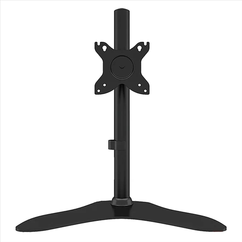 Portable Monitor Stand Large Base Stable Adjustable Height Mounts Free Standing Mount Monitor Support Desktop Table Holder