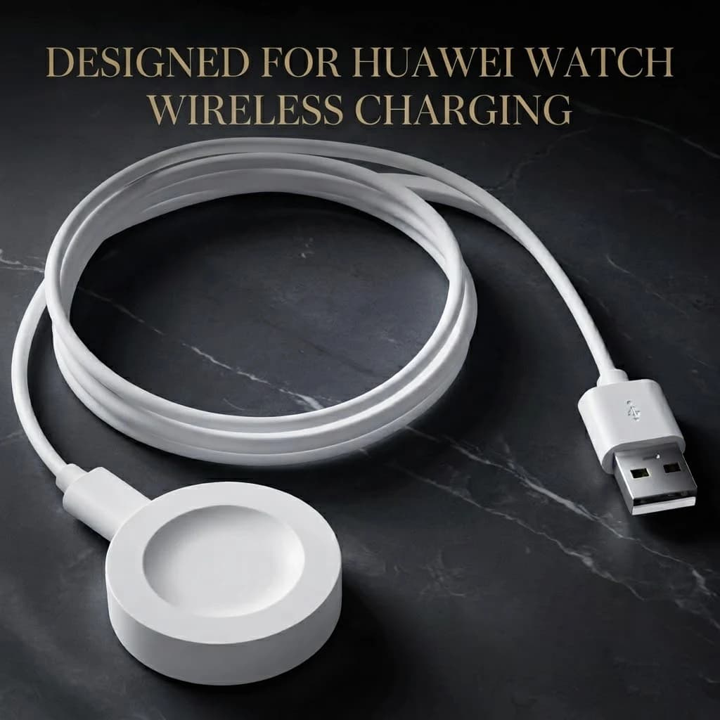 Caricabatterie Magnetico per Huawei Watch Compatibile con GT6, GT5, GT4, GT3 Pro, Cyber Runner, GT 2022, Watch 5 4 3 Ultimate Buds
