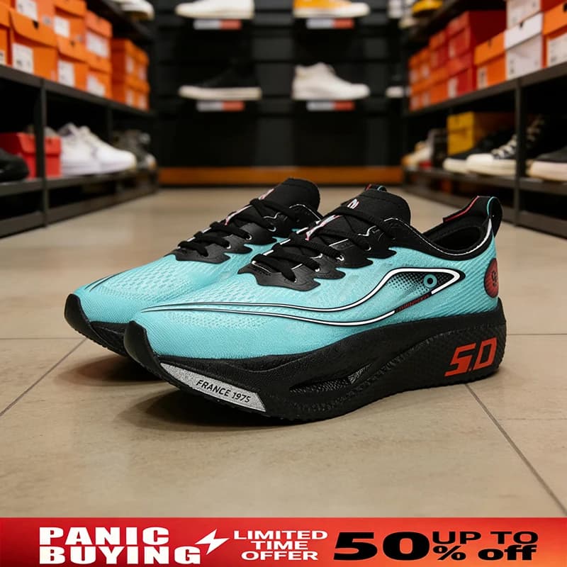 Scarpe da Corsa con Piastra in Carbonio Speciali per Maratona, Sneakers Sportive Traspiranti e Leggere per Uomo e Donna, Comode per l'Atletica e il Tempo Libero
