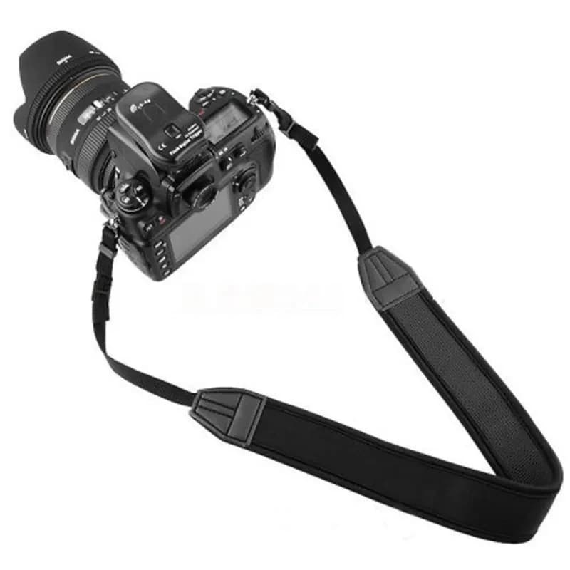 Universal Camera Strap Adjustable Elastic Neoprene Thick Anti-slip Shoulder Neck Belt For Nikon Canon Sony Panasonic SLR DSLR