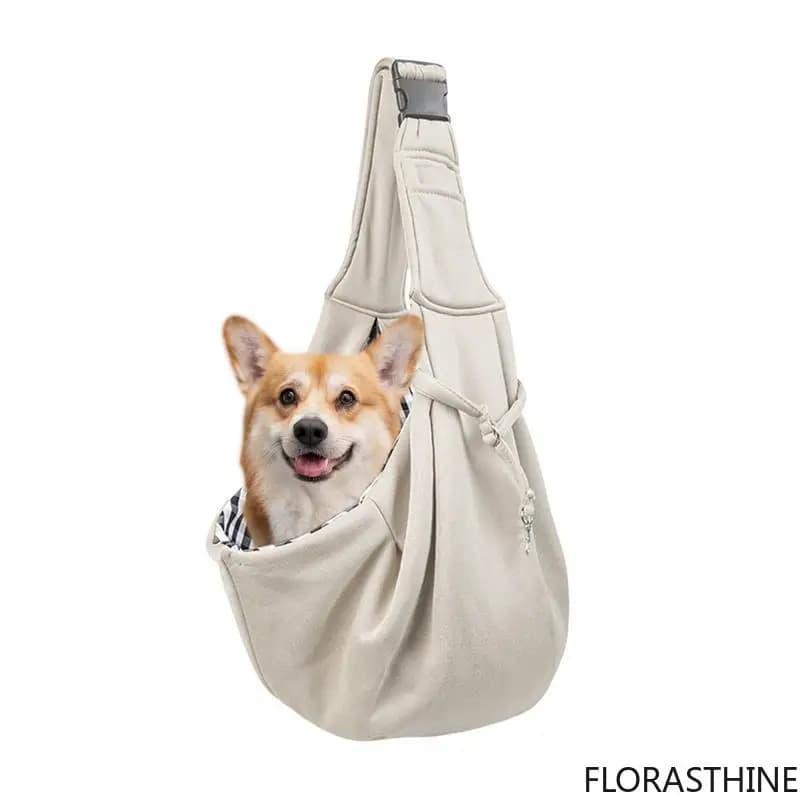 Breathable Puppy Carrying bag Dog Carrier Sling Adjustable Bag Shoulder Chest Straps Lightweight Pet Supplies for Hiking