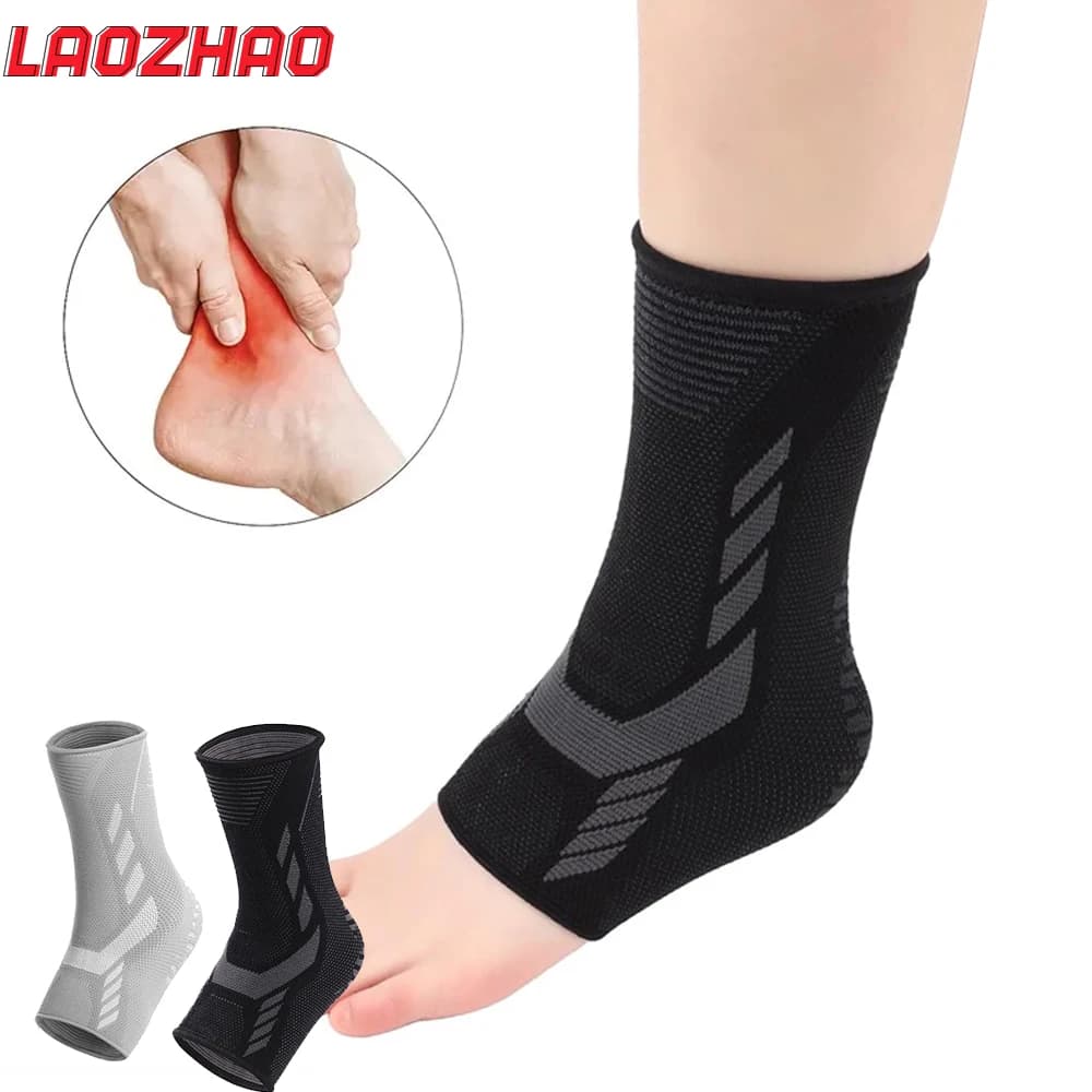 1 pezzo di compressione per caviglia per uomo donna - fascite plantare, calzini di supporto per l'arco plantare, tutore per caviglia stabilizzatore per distorsioni, artrite