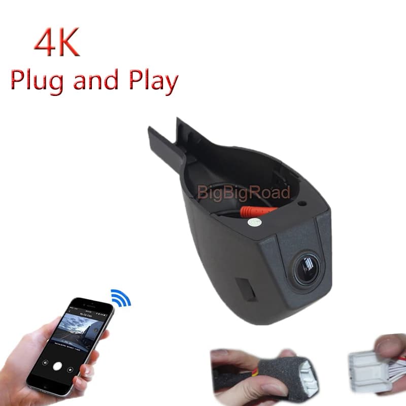 4K Plug And Play Car DVR Wifi Video Dash Cam Camera For Trumpchi GS8 GS7 GS4 2017 2018 2020 Grandangolo FHD 2160P