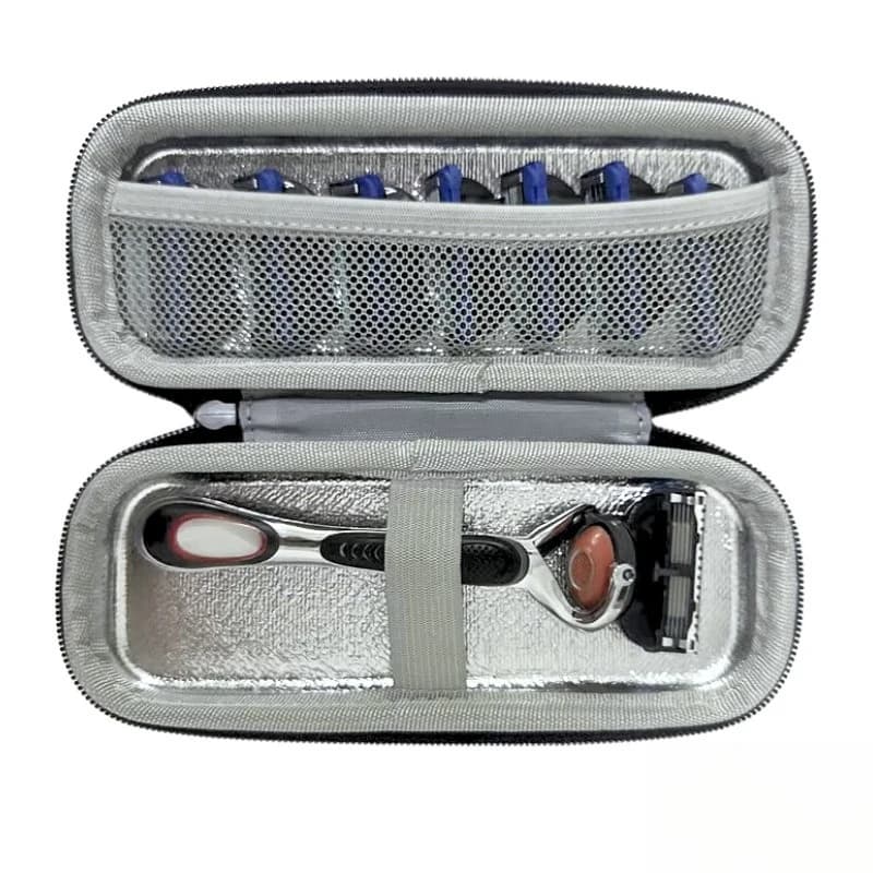 Storage box for travel shaver Hard case in Eva Trimmer Satin Case Organizer Transport bag Oneblade Portable multifunctional
