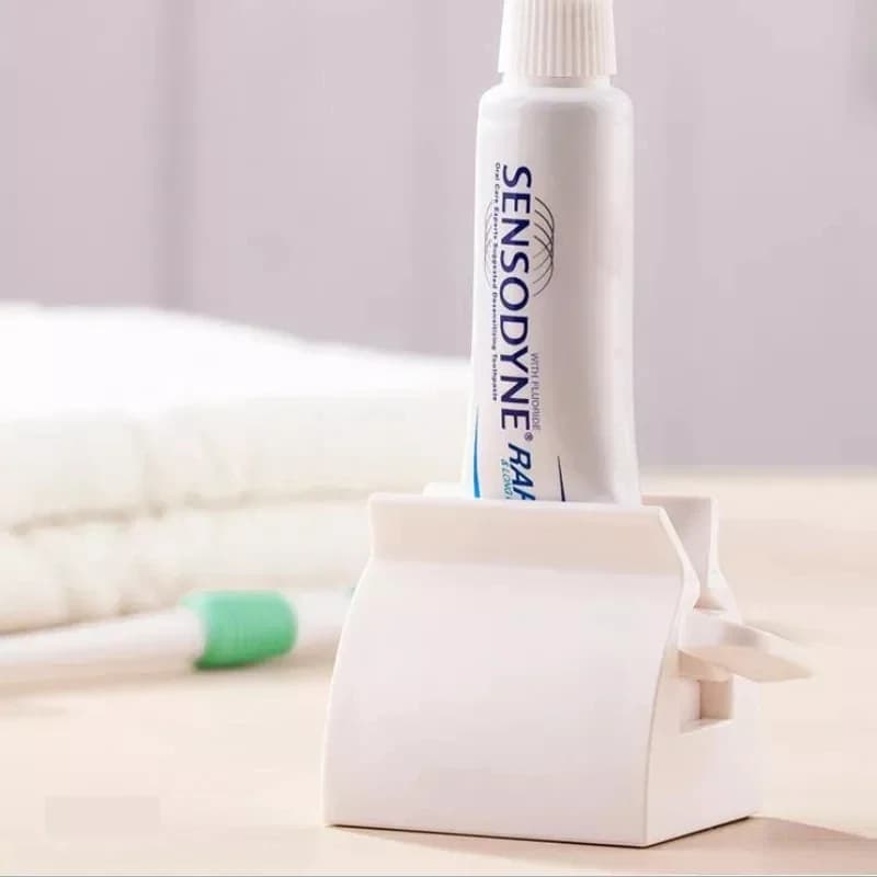 Accessori per il bagno Dispositivo per spremitura dentifricio Dispenser multifunzionale Clip per detergente viso Strumenti manuali per tubi pigri Pressa