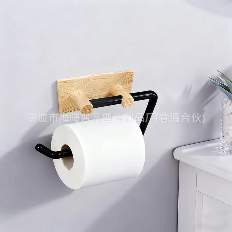 Self-adhesive tissue holder, suction cup, roll holder, toilet paper holder