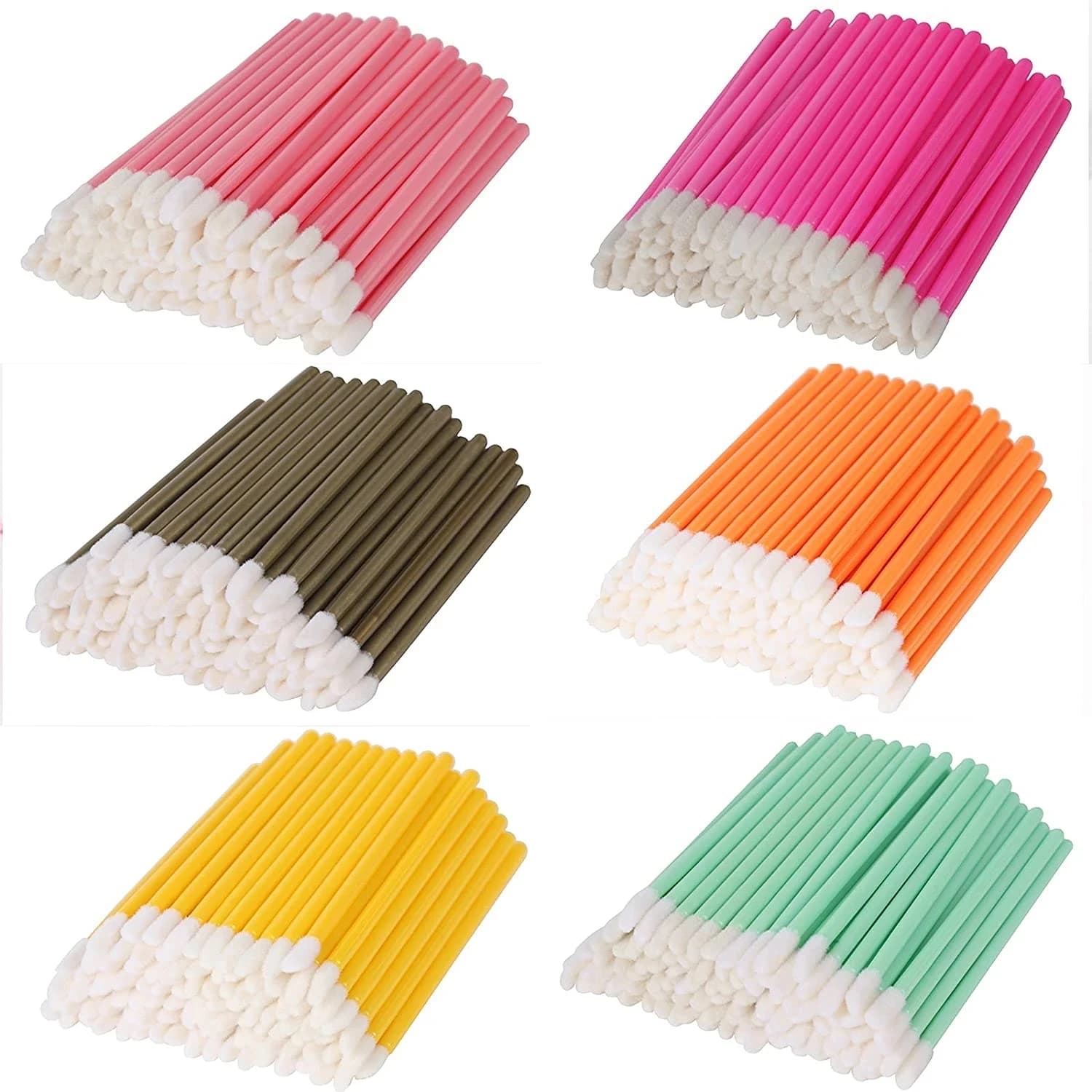 1000 pezzi pennelli per labbra pennelli per trucco professionale strumenti applicatore monouso per lucidalabbra ombretto pennelli cosmetici blu