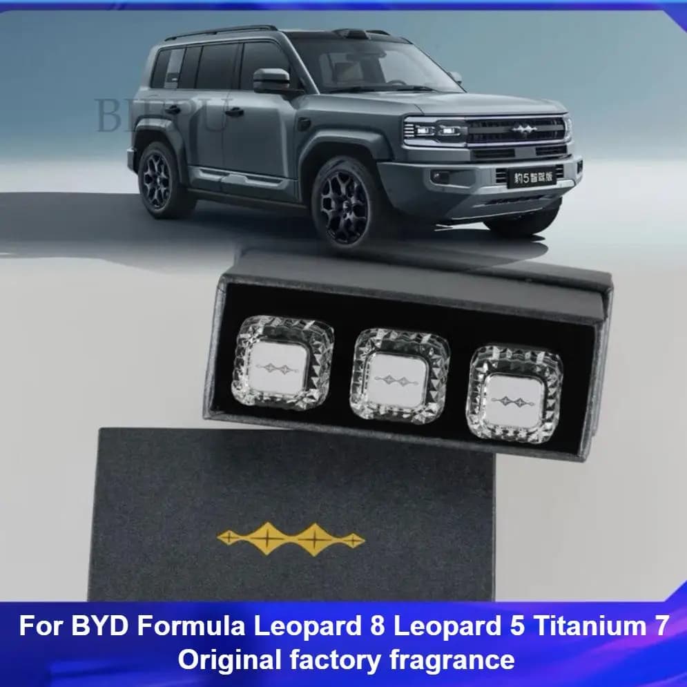 Deodorante per Auto Originale in Titanio per BYD Formula Leopard 8 Leopard 5, Nuovo Stick Profumato Originale, Ricambio per Fragranza