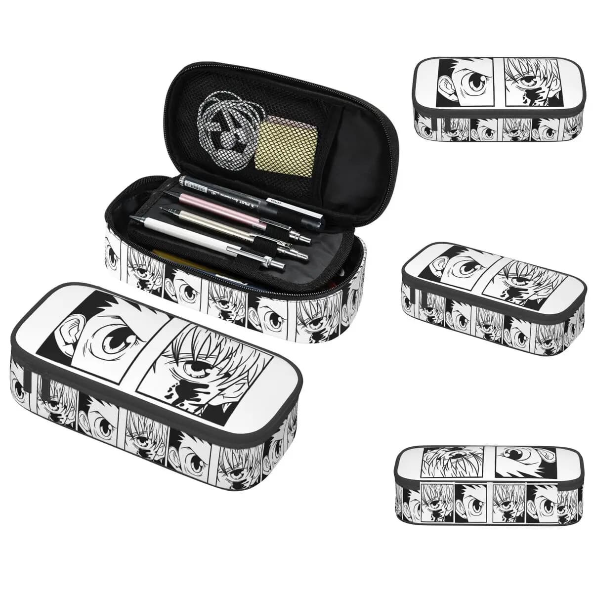 Astuccio per matite Hunter X Hunter Anime per bambini, regalo, portapenne, borsa per cancelleria