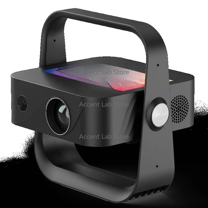 Proiettore A3 Proiettore 4K a doppio schermo Risoluzione 1080P Il primo proiettore per tablet 1080P al mondo Android 12