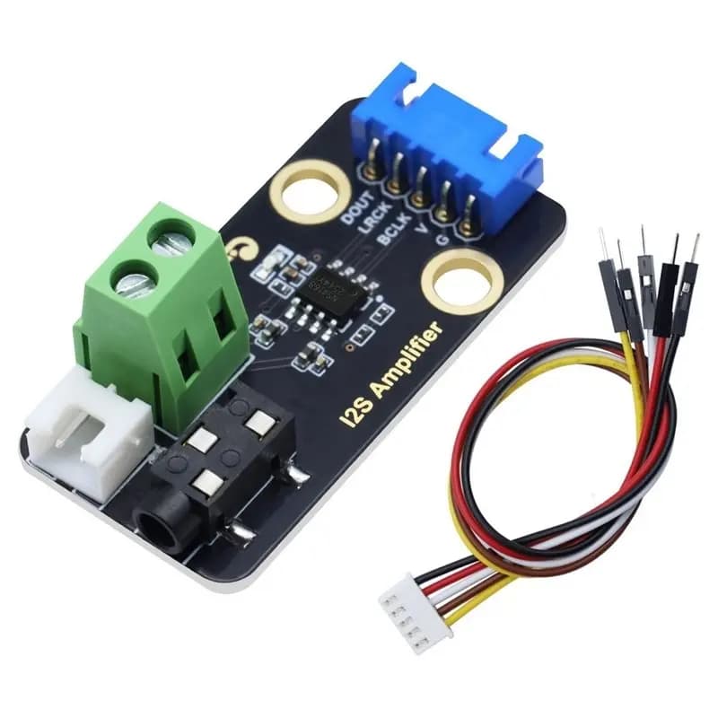 M52K-NS4168 I2S Class D Audio Power Amplifier Module DIY Audio Amplifier Board Featuring Headphone Jack