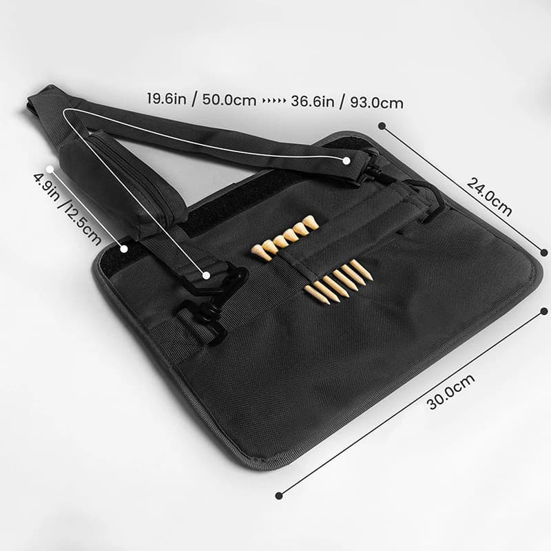 Mini borsa leggera per mazze da golf con custodia per palline Porta allenamento portatile per campo di guida