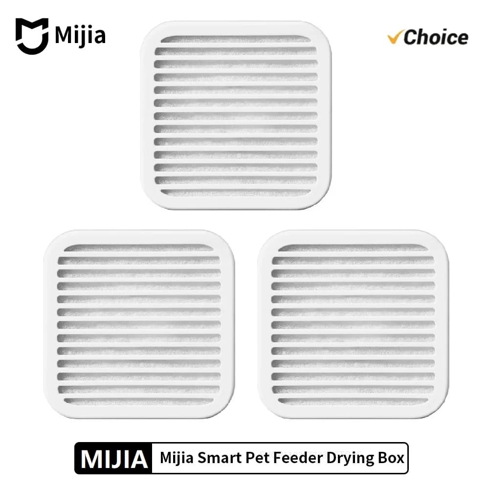 NEW MIJIA Pet Feeder 2 Drying Box Moistureproof Freshness Locking Dehumidifying Desiccant For Pet Food Work For Mihome App