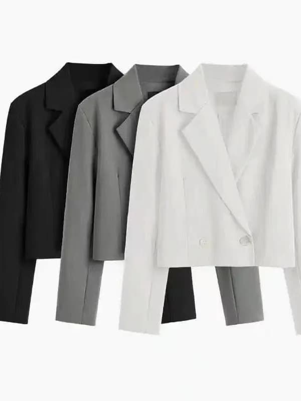 Short Women's Jacket Korean Design Slimming Stylish Spring Autumn New Arrival Fashionable Compact Size Ladies Coat