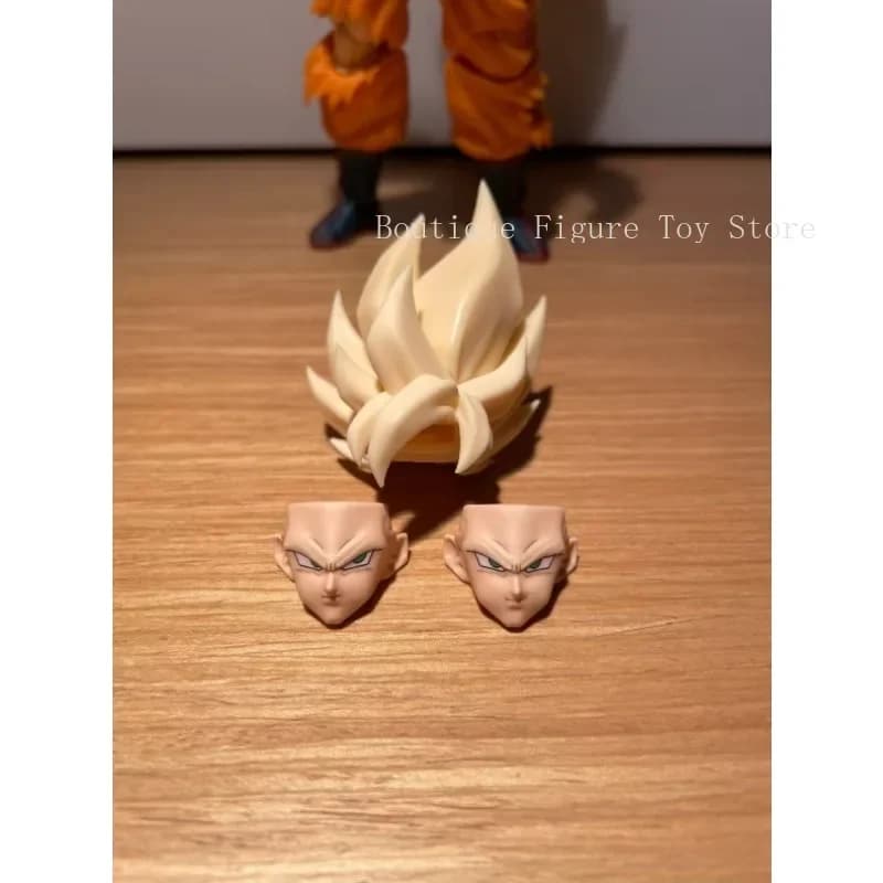 In Stock Jesse Dragon Ball SHF Legendary Super Saiya SSJ2 Son Goku 2.0 3.0 Heads Accessories Anime Action Figures Toys Model