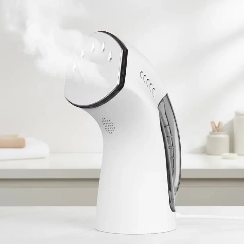 Ferro da Stiro a Vapore Multifunzione 1000W, Riscaldamento in 30s, Portatile, Serbatoio d'Acqua da 250ml, per Casa e Viaggio