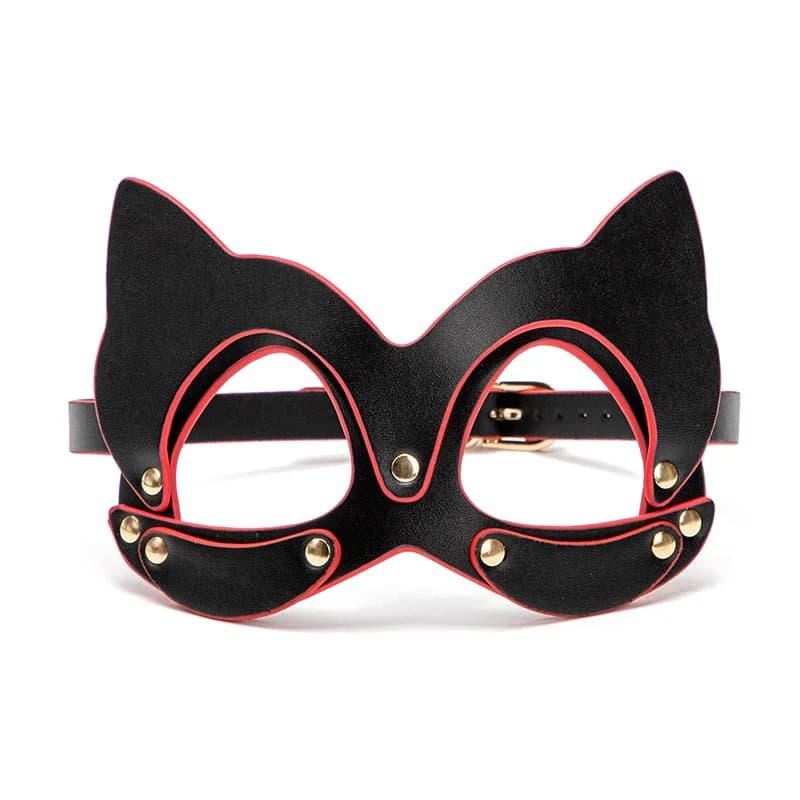 Maschera con cappuccio per gatti di Halloween Copertura per il viso del gattino per coppie di feste in maschera Gioco di ruolo Giocattolo per adulti Novità Regalo Scherzi Accessorio per costumi