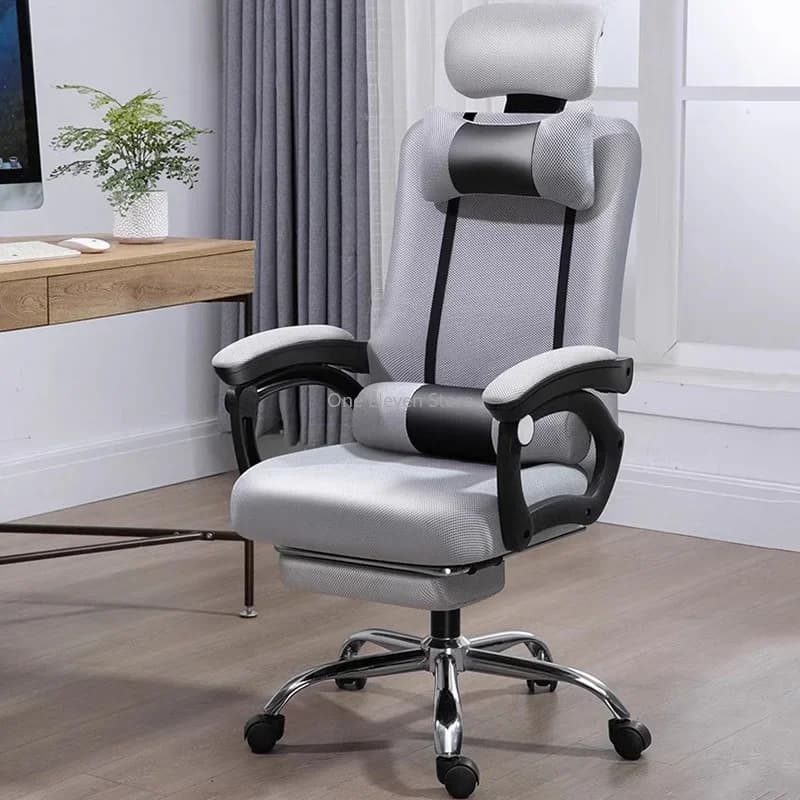 Sedia da ufficio per giocatori Scrivania reclinabile Vanity Soggiorno Sedia da ufficio per la casa Camera da letto per computer Comodo mobili per saloni da gioco Silla