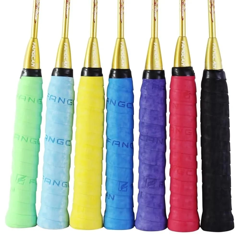 Hand Wrap Grip Racquet Grip Tape PU Velvet Touch Racket Overgrip Moisture Absorbing Dry Feel Badminton Grip Tape Tennis Overgrip