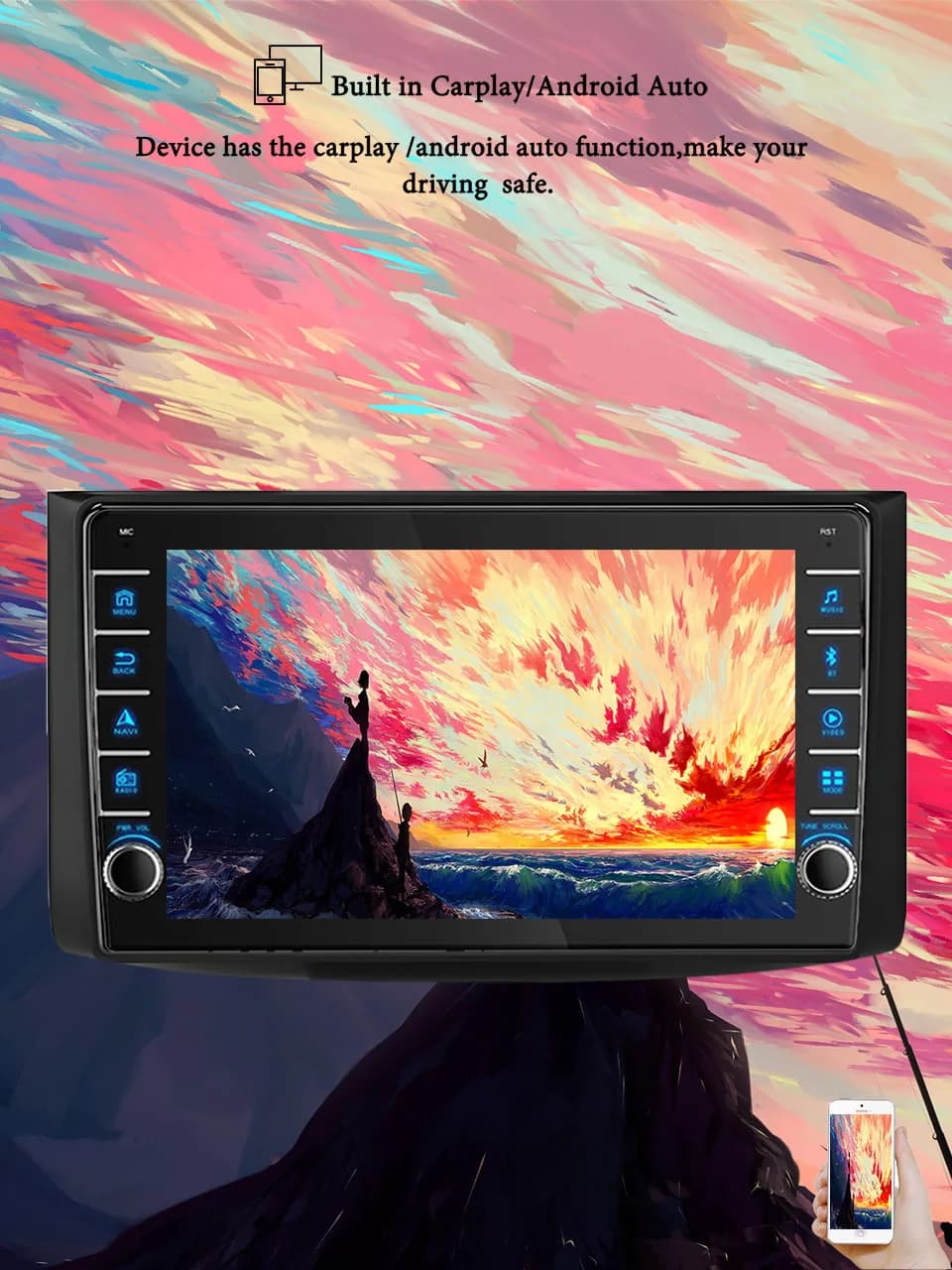 8G + 128G Android 14 Per Chevrolet Aveo 2006 - 2012 Autoradio Audio Multimediale Stereo PC Tablet Monitor GPS 2 Din DVD Carplay Auto