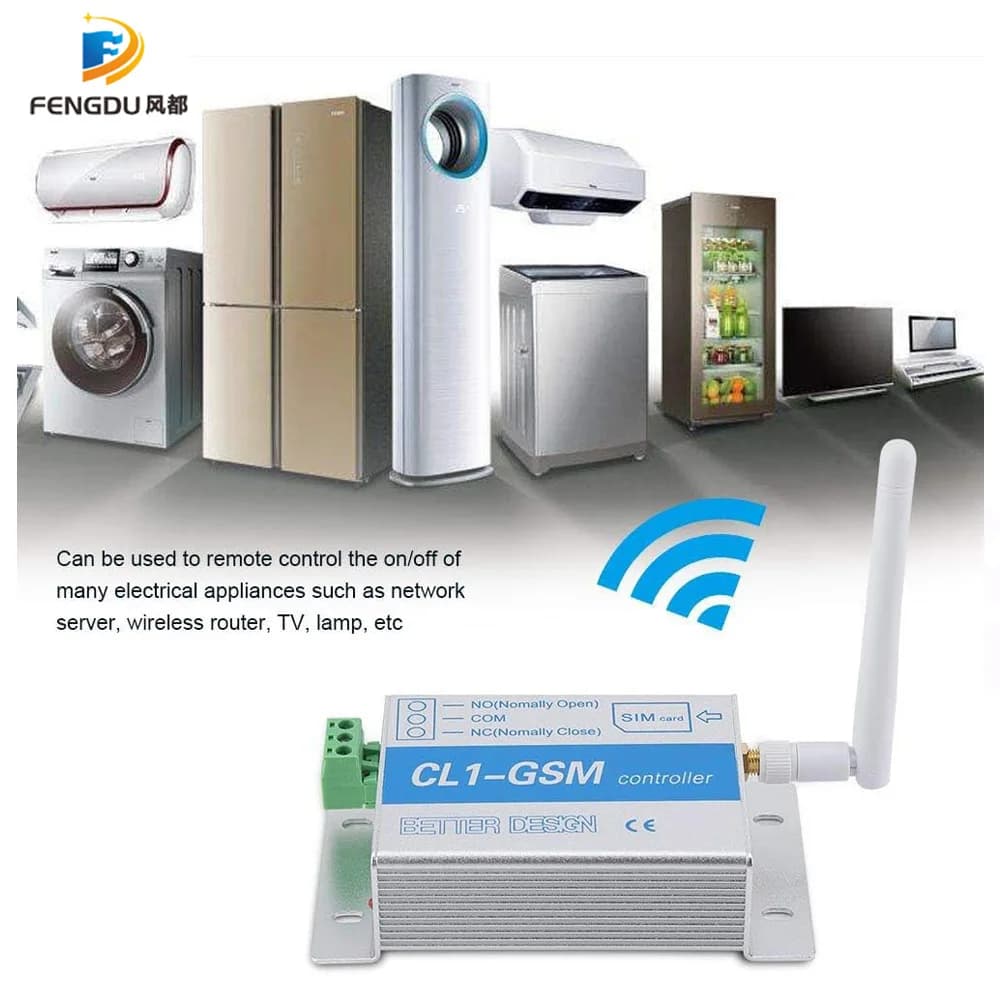 CL1-GSM Sistema di allarme GSM Interruttore telecomando wireless CL1 Una uscita relè per cancello automatico Barriera Otturatore Porta garage