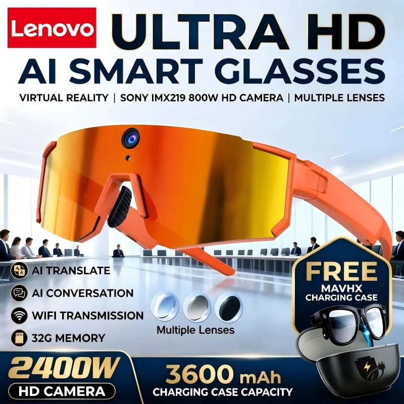 2025 New SG-16 Pro Smart Audio Glasses Air Conditioning Wireless Bluetooth HD Dust Headset Waterproof Microphone Sunglasses
