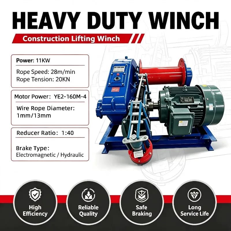 Stainless Steel Electric Anchor Winch 1-5 Ton Marine Hydraulic Heavy Duty Lifting Pulling Rope Engine Motor 220V/380V Wireless