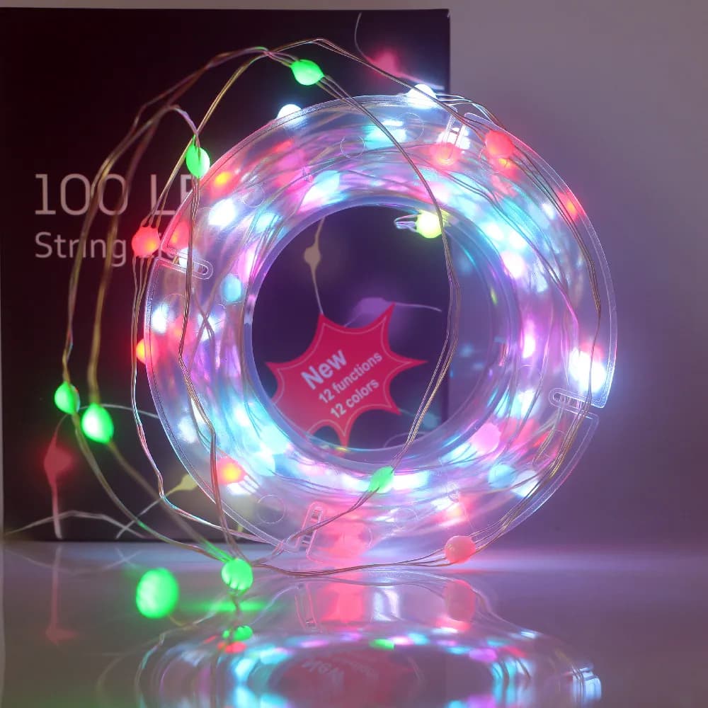 USB WS2812B Striscia LED Luci natalizie 5V SK6812 Indirizzabile individualmente Festa di nozze Vacanza Fata Lampada Stringa 5m 10m 20m