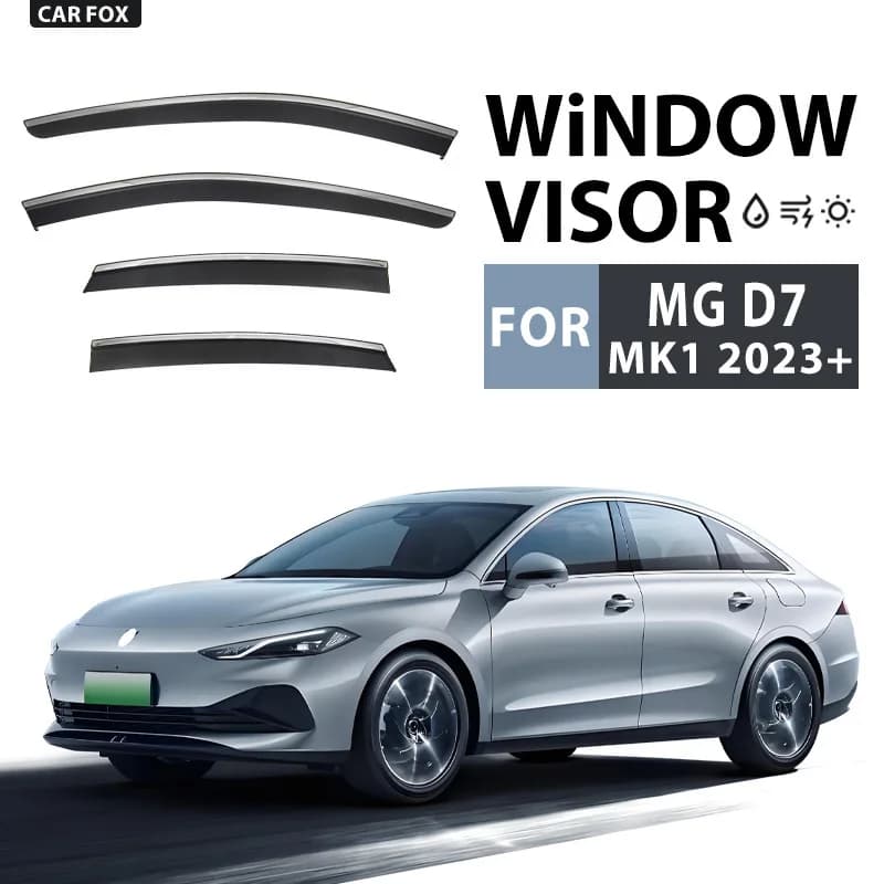 Per MG D7 2023 + Finestra di Automobile Visiera Tenda Shelter Parabrezza Finestra Laterale Pioggia Parasole Accessori Auto Car Styling