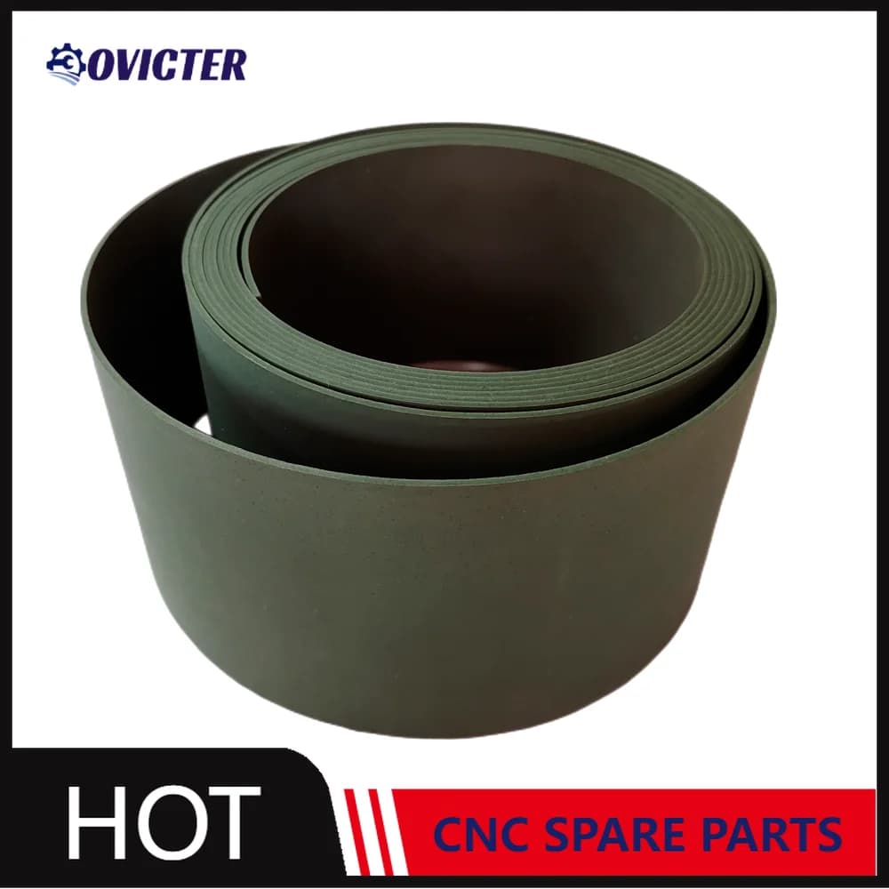50mm 100mm larghezza 0.8mm 1.0mm 1.2mm spessore Slideway PTFE Soft Belt Sheet per macchina CNC