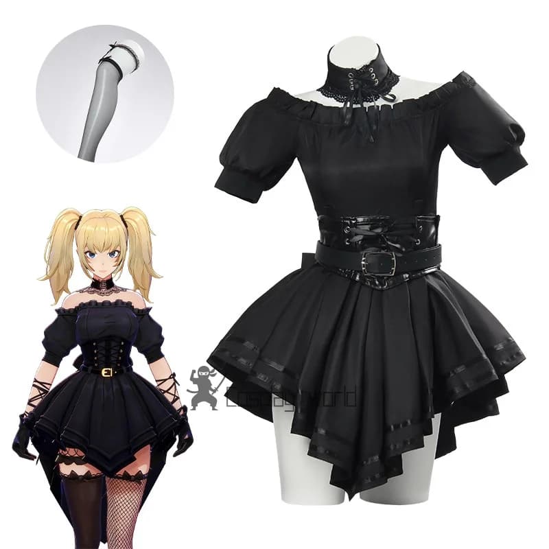 Elon Musk Grok AI Ani Cosplay Costumes virtual ai girlfriend GrokAni virtual avatar cosplay