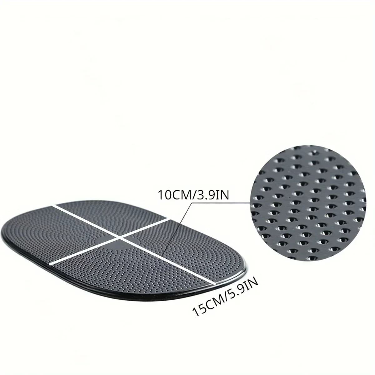 Car Non-Slip Mat Magic Anti-Slip Slide-Proof Pad Dashboard Sticky Dash Adhesive Cell Phone Mobile Holder Black Silicone Mat 2025