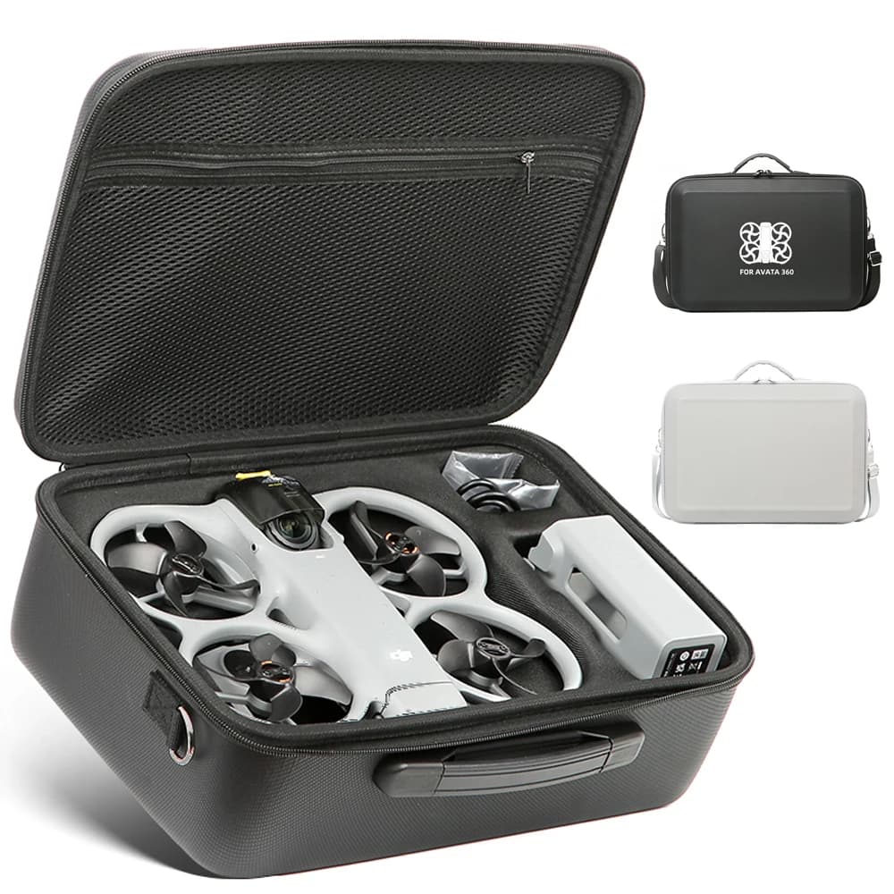 Borsa da trasporto 360 per DJI Avata, custodia a tracolla/mano, accessori per drone e fotocamera, borsa portatile con coperchio