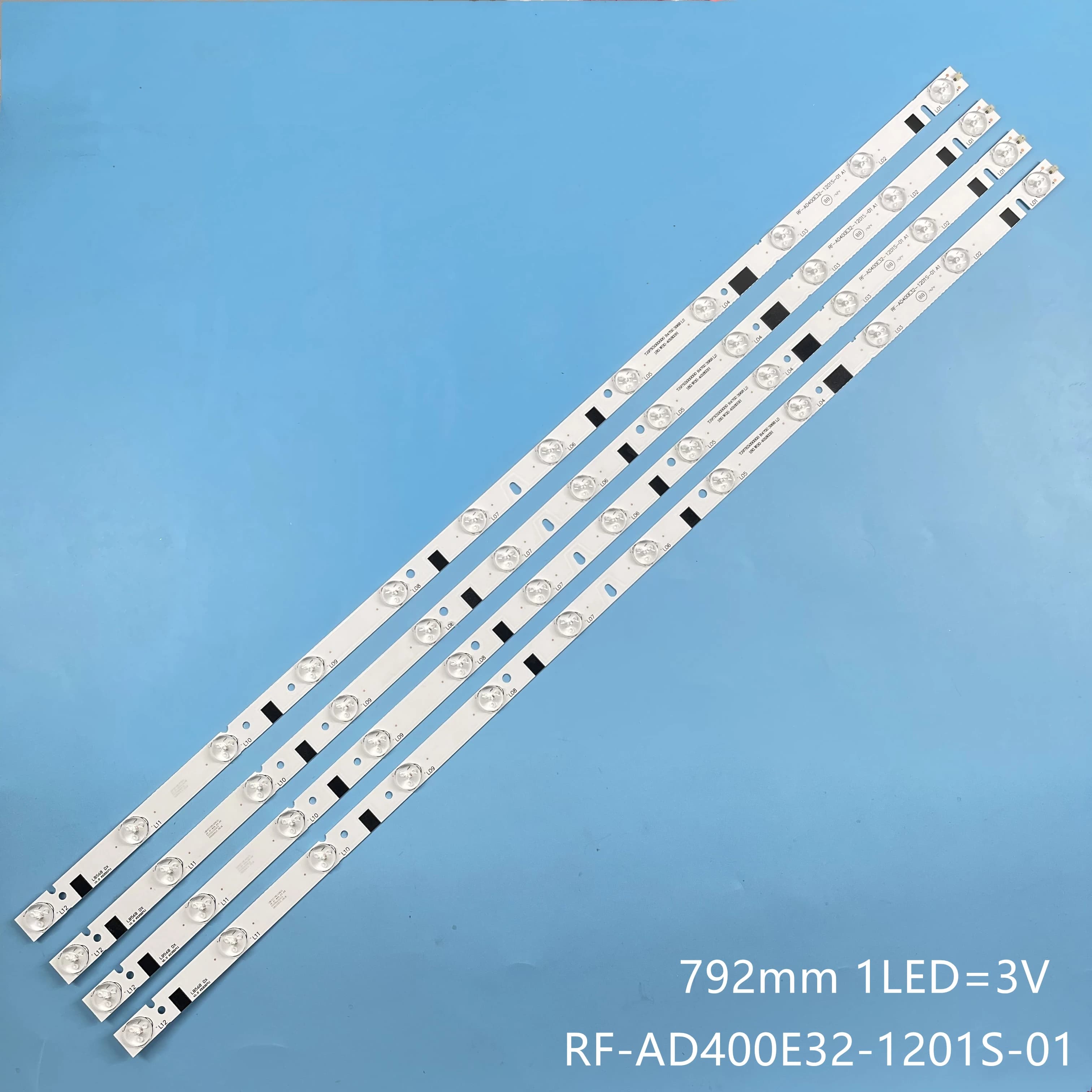 Striscia LED 12 lampada per JL.D40C1235-06CS CX400DLEDM RF-AD400E32-1201S-01 A1 TJ100K5000000 180.W00-401803H V400HJ6-PE1 LED40S6T2