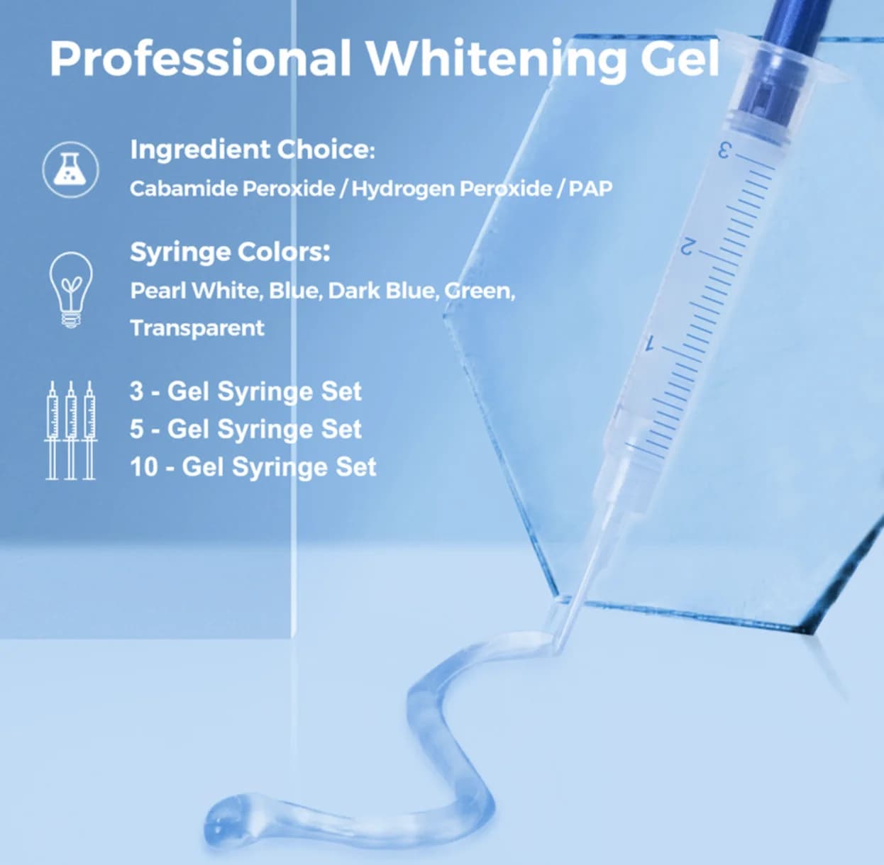 Teeth whitening gel Dental whitening system Oral gel kit Tooth whitening gel White teeth gel White teeth gel