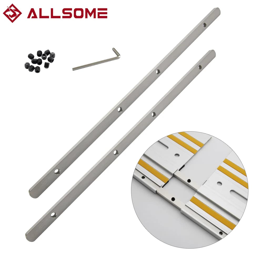 Guide Track Connector Kit for Track Connector Guide for Cutting Spare Wooden Saw Board for compatible Festool Makita Track