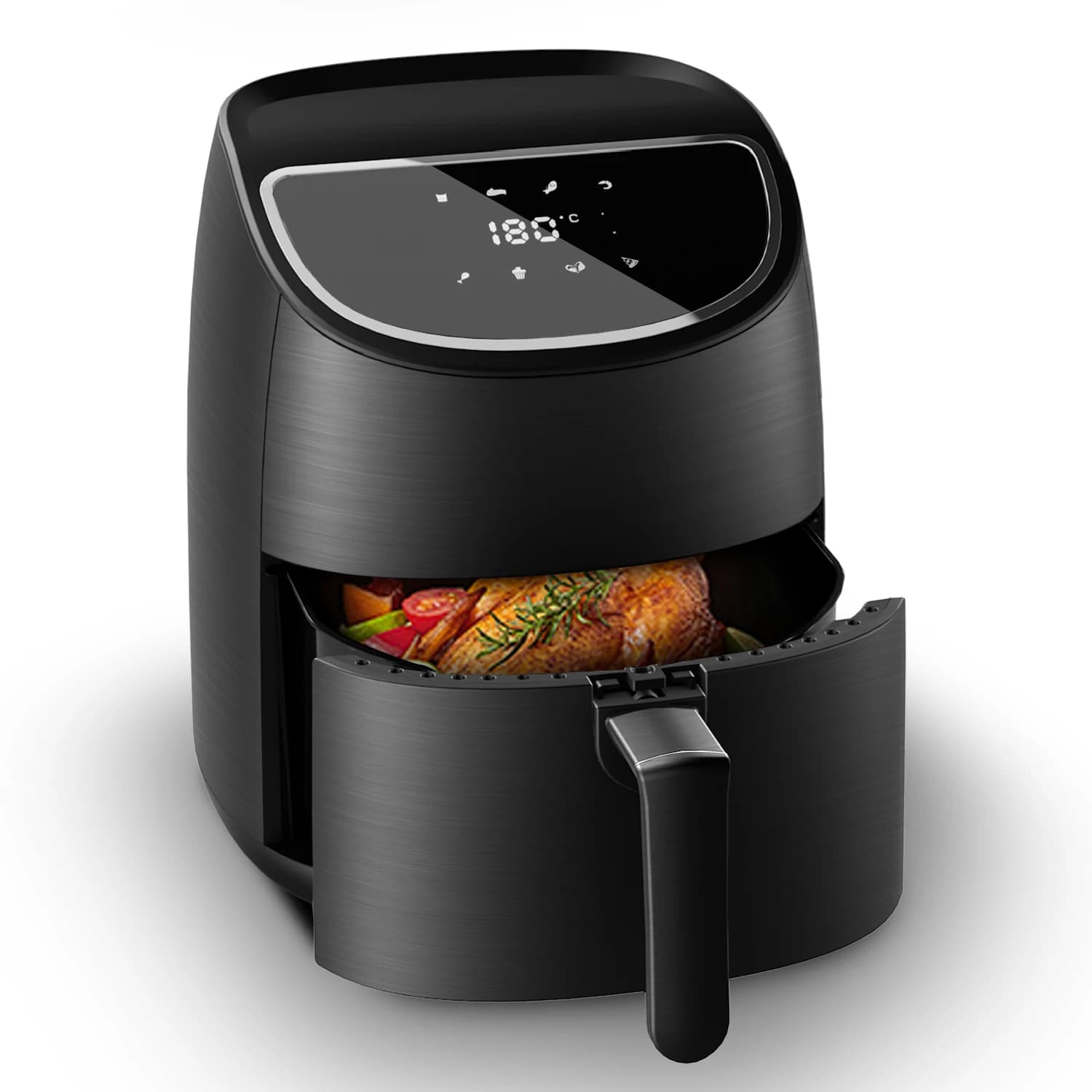 New Hot Sales Electric Air Fryers Home Touchscreen Digital Display Oil Free Air Fryer 3.5L