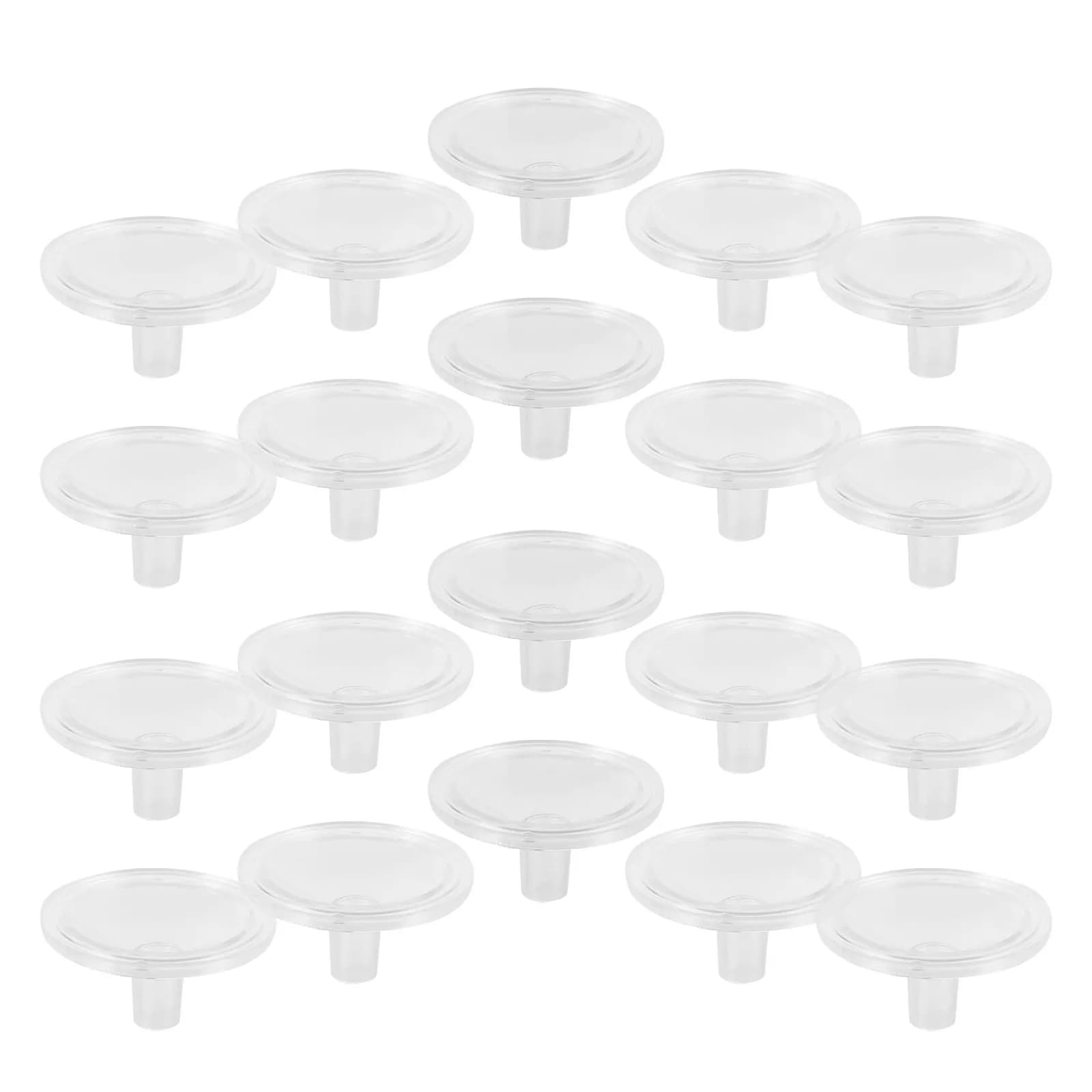 20 Pezzi Supporto Espositivo per Sfere di Cristallo, Porta Sfere in Plastica per Decorazione Fontane, Accessorio per Acquario, Piccolo Contenitore Portatile per Sfere