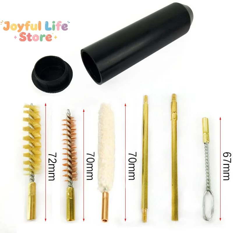 Hot Sale 1SET Cleaning Kit Hand Rod Brush Cleaning Tools 22/45/357/9 mm