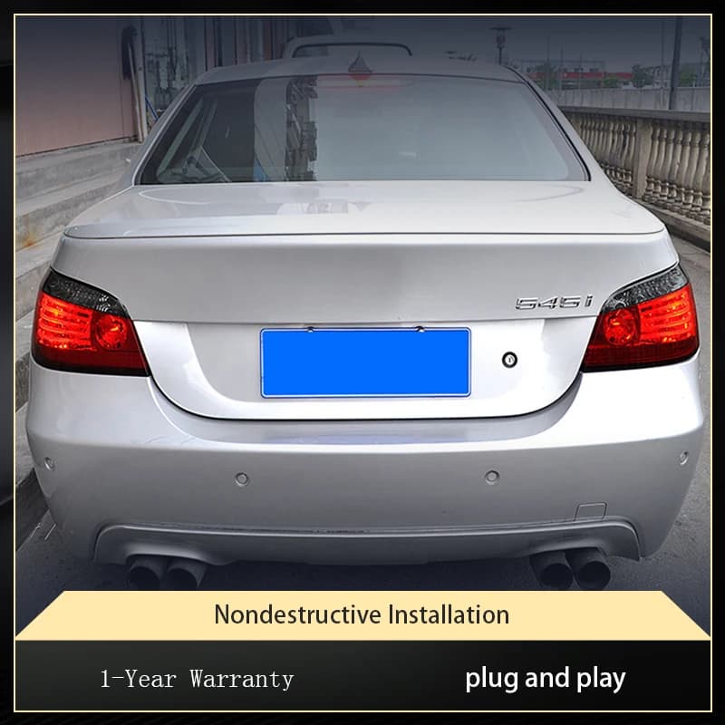 Luci auto per BMW Serie 5 E60 520i 525i 523i 528i 2004-2010 Aggiornamento LED DRL Indicatori di direzione Freno Posteriore Auto Fanale posteriore Accessori