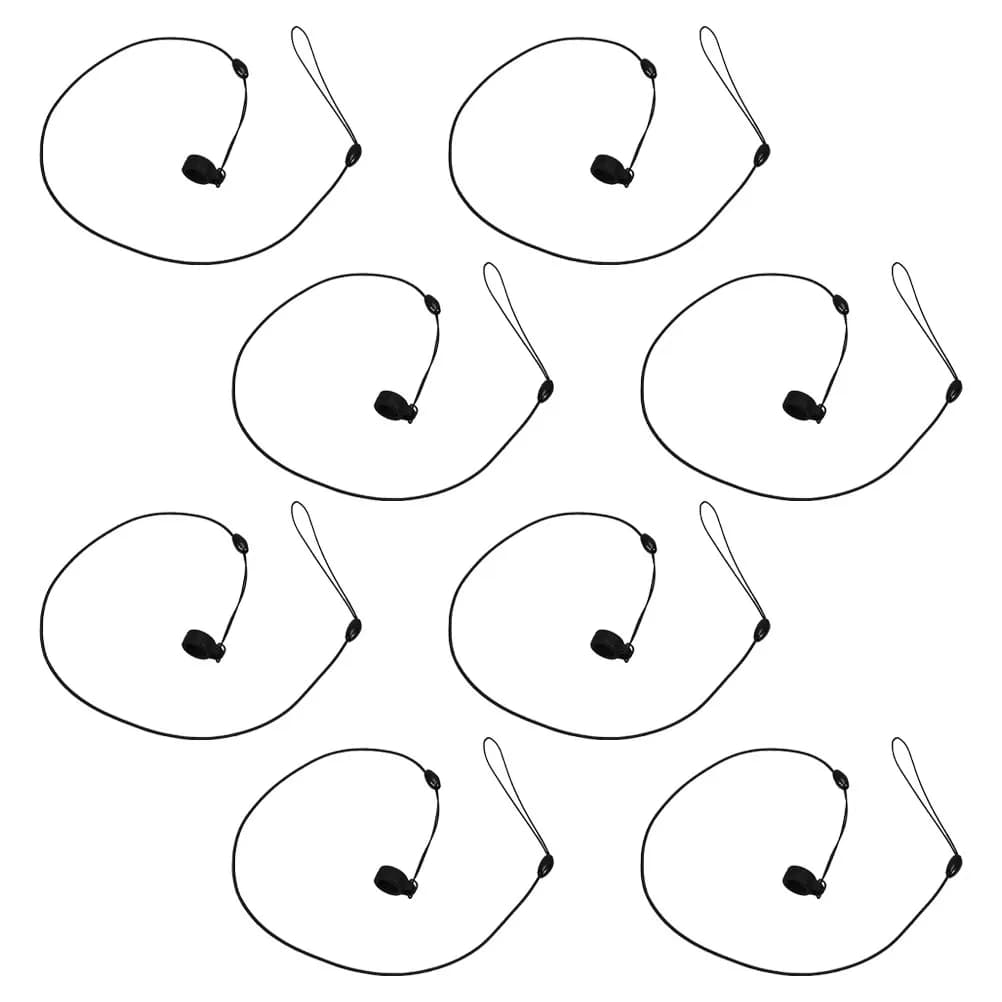 Set di 8 Cordini Elastici in Silicone per Penne, Stylus, Penne Touchscreen e Penne da Disegno, Portapenne Estensibile Anti-Smarrimento