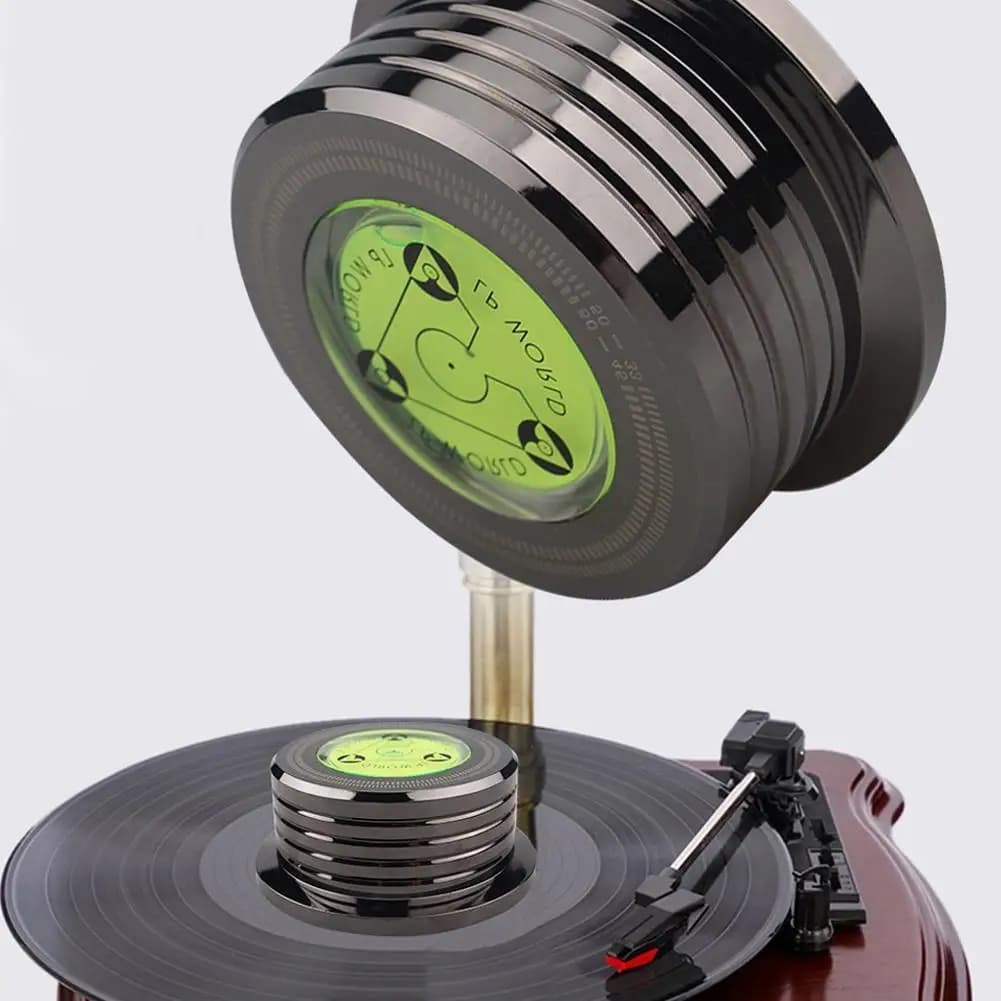 50 Hz LP disc stabilizer Universal stabilizer for vinyl turntable Stabilizer for aluminum alloy turntables Level accessories for clamp