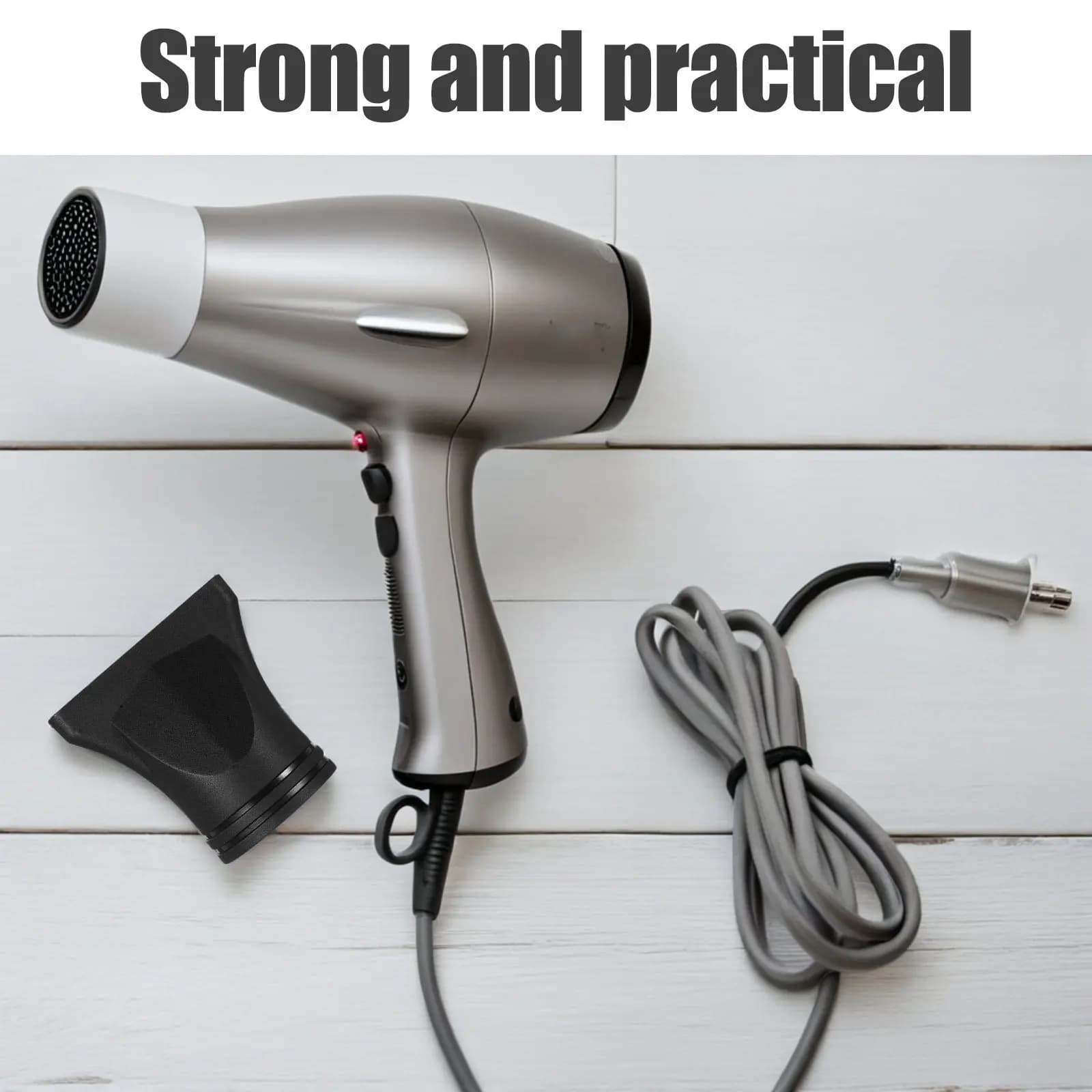 5Pcs Hair Dryer Accessories Nozzle Set Styling Nozzle Diffuser for Curly Hair Smoothing Salon Home Use Universal
