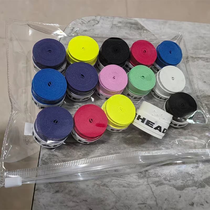 15 Pieces Original HEAD Overgrip Anti Slip Tennis Racket Sweatband Grips Padel Shock Absorption Grip Tape Training Accessories