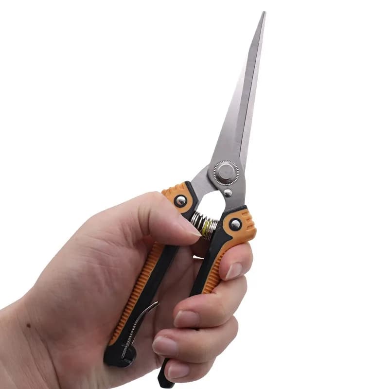 Stainless Steel Fence Scissors, Household Multi-purpose Pruning Scissors, Pepper Picking Garden Scissors