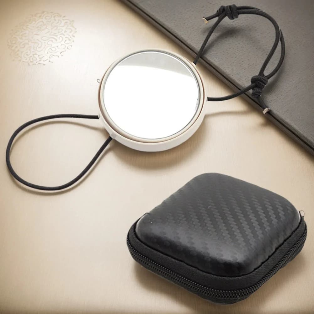 1/2Pcs Marine Rearview Mirror Adjustable Diving Rearview Mirror with Lanyard Rope Dive Observe Round Mirror Underwater Equipment