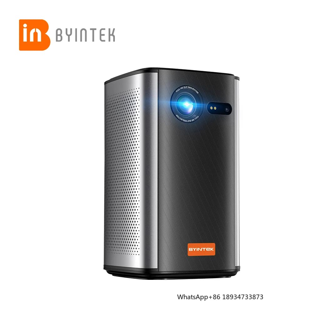 BYINTEK P70 Ricaricabile Pico Pocket Portatile Smart Android Home Theater Mini 4K 3D WIFI Proiettore DLP Con Batteria