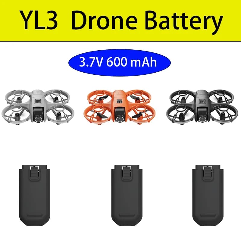 YL3 drone battery original 3.7 V 600 mAh battery for mini YL3 drone wholesale
